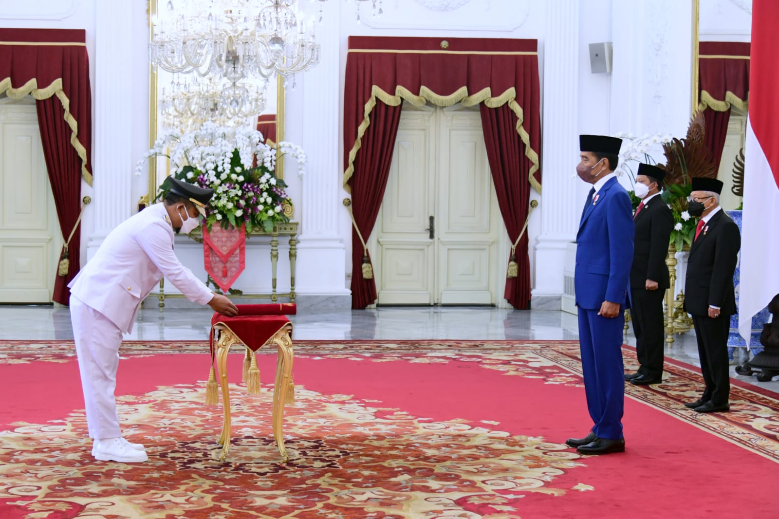 Sulaiman jokowi lantik ini hari gubernur termuda sudirman andi Jokowi Lantik