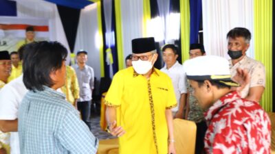 Taufan Pawe Temui Puluhan Tokoh Masyarakat Enrekang, Minta Dukungan Besarkan Golkar dan Menangkan Airlangga Jadi Presiden
