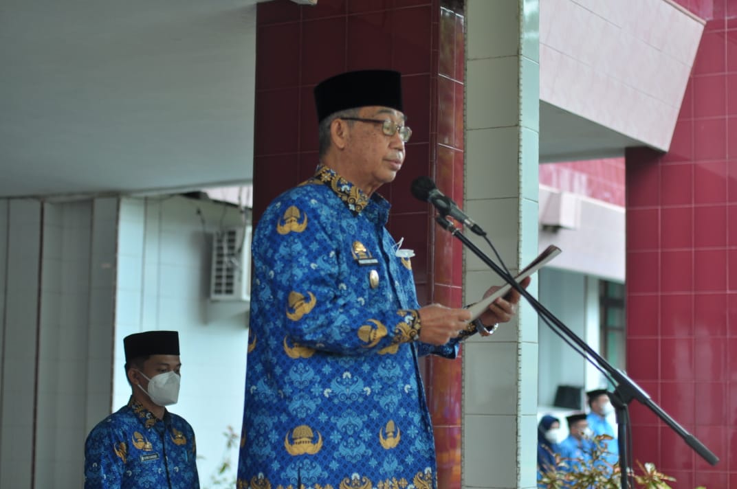 Pimpin Upacara HKN, Wawali Pangerang Rahim Dorong ASN Tingkatkan Kualitas Pengabdian Layani Masyarakat