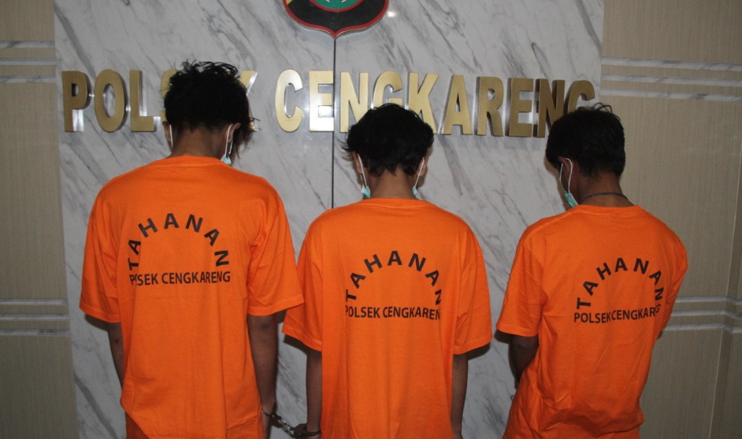 Rela Curi Motor Demi Barter Dengan Sabu, Polisi Amankan 3 Tersangka