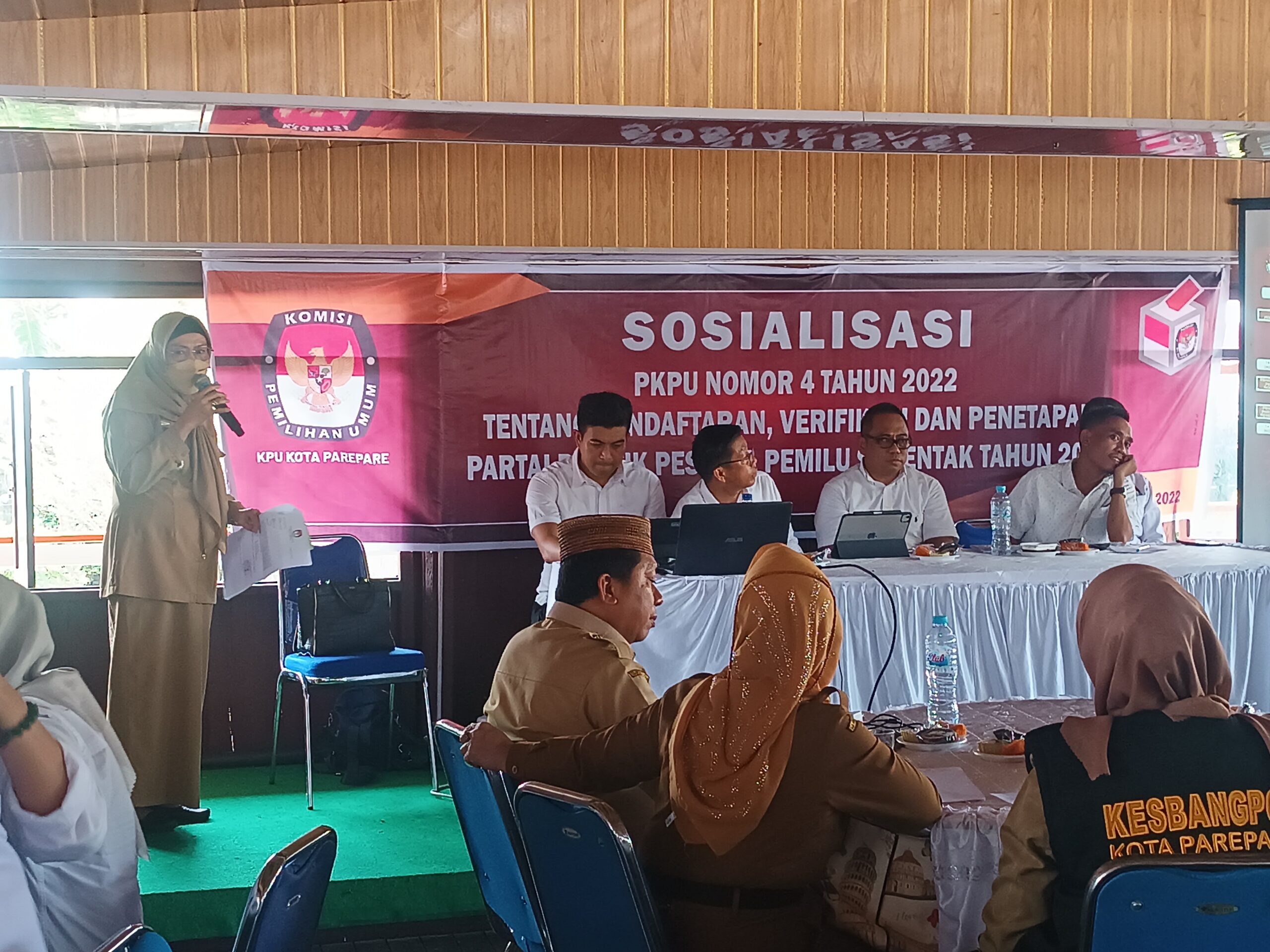 Wali Kota Parepare Siap Dukung KPU Sukseskan Pendaftaran, Verifikasi dan Penetapan Parpol Peserta Pemilu 2024