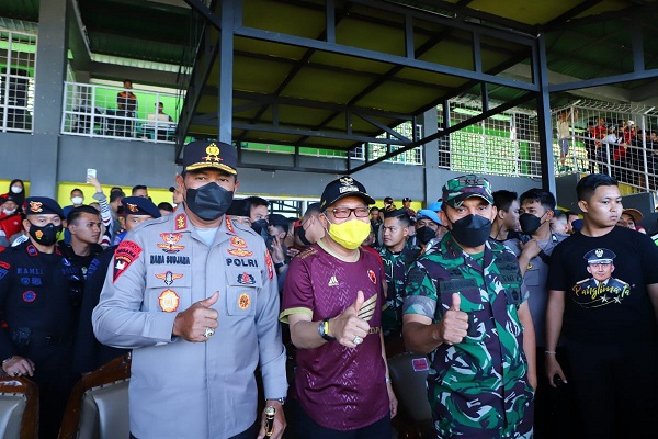 Wali Kota Taufan Evaluasi Penyelenggaraan Pertandingan di Stadion GBH