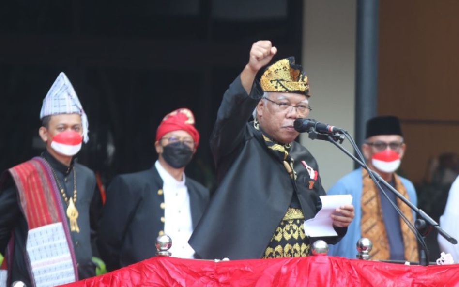 Peringati HUT RI ke-77, Menteri Basuki Sebut Insan PUPR Petarung Pembangunan Infrastruktur di Indonesia 