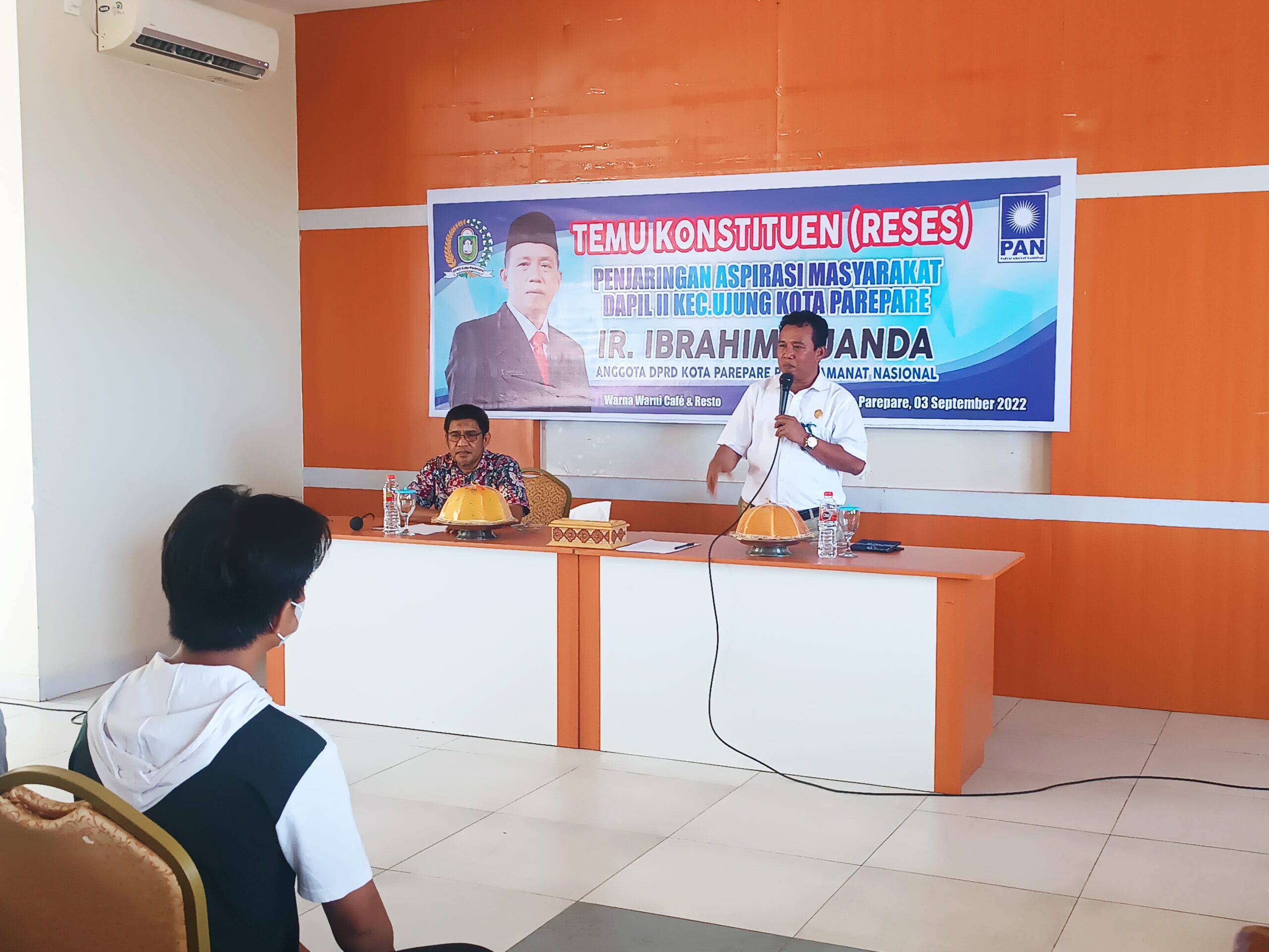 Ketua Komisi III DPRD Parepare Ibrahim Sunda Siap Perjuangkan Aspirasi Warga Kecamatan Ujung