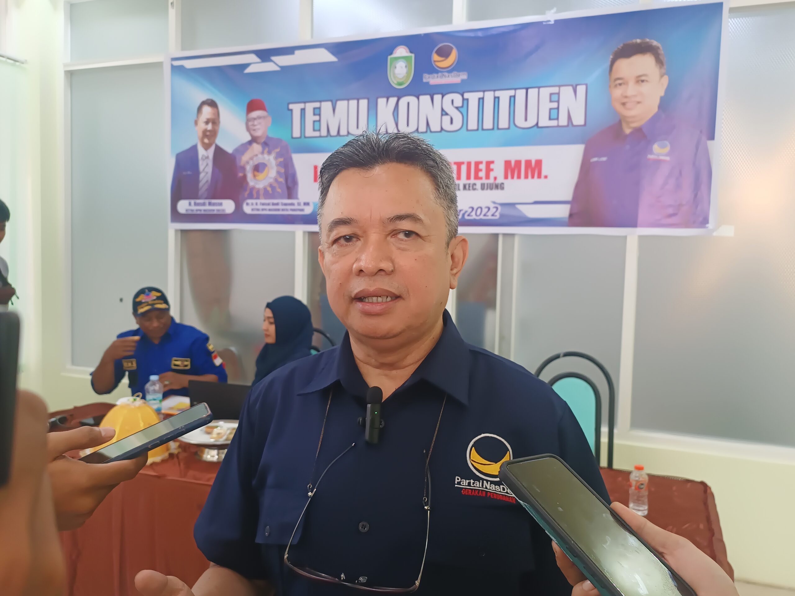 Legislator NasDem Parepare Yasser Latief Temu Konstituen, Warga Minta Difasilitasi Bantuan Alat Usaha