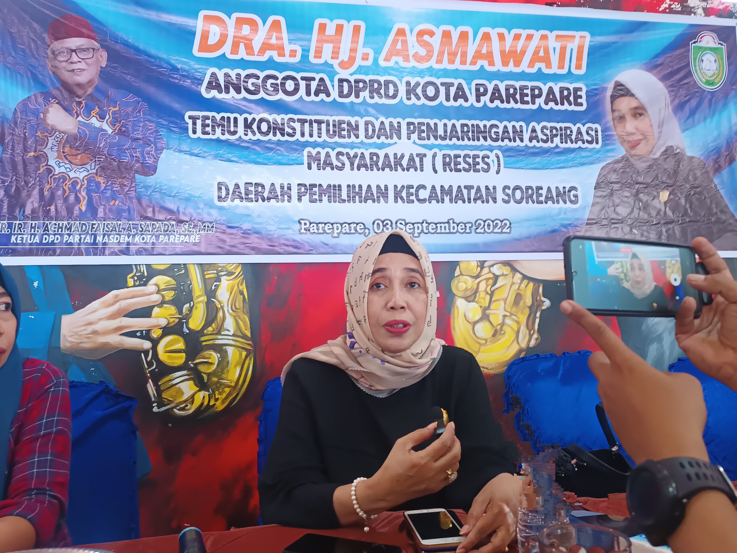 Legislator NasDem Parepare Asmawati Zainuddin Temu Konstituen, Fokus Kawal Aspirasi Warga Terkait Hak Dasar
