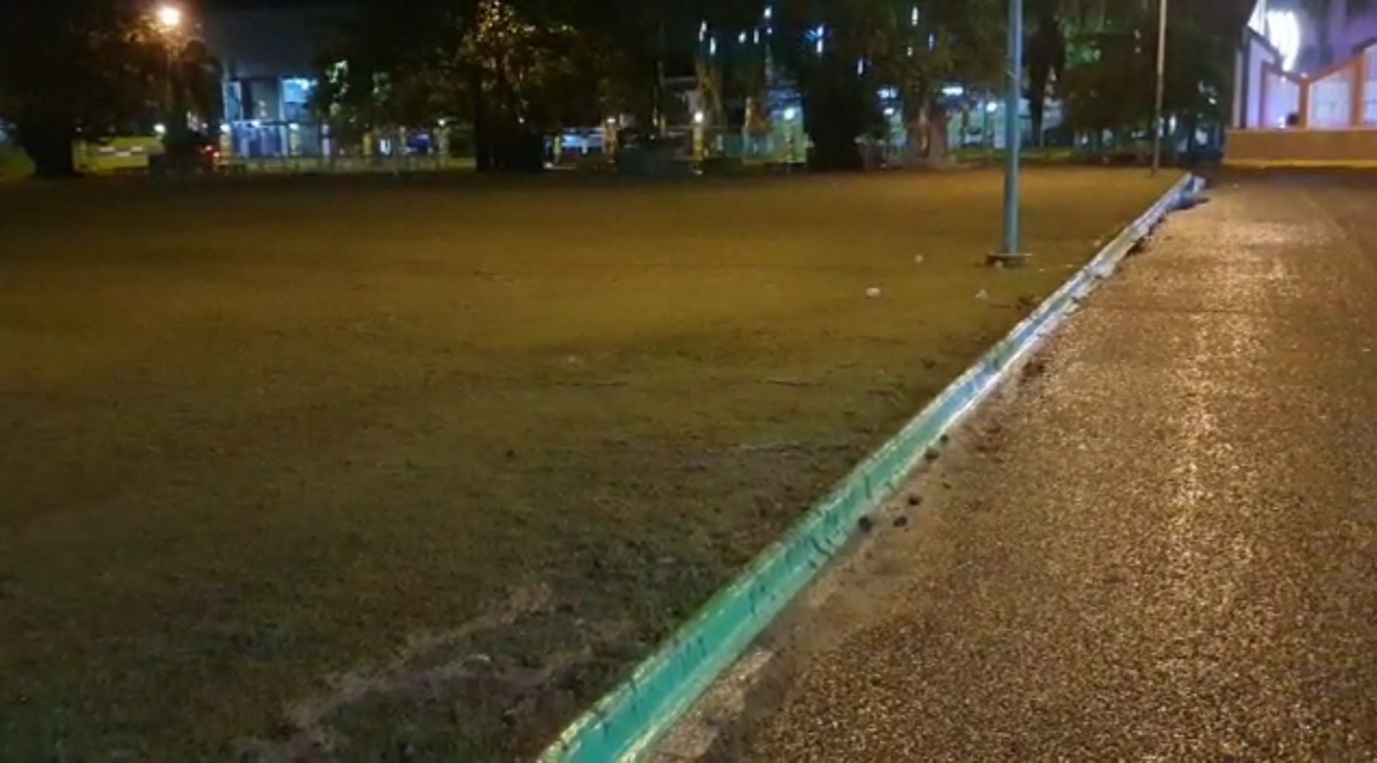 Dua Jam Pasca Diguyur Hujan, Begini Kondisi Lapangan Andi Makkasau Parepare