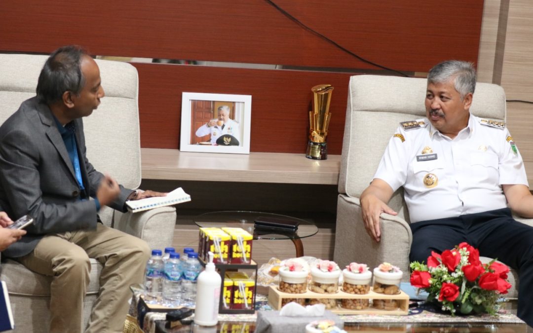 Bupati Pinrang Terima Kunjungan Chief Of WASH Unicef Indonesia