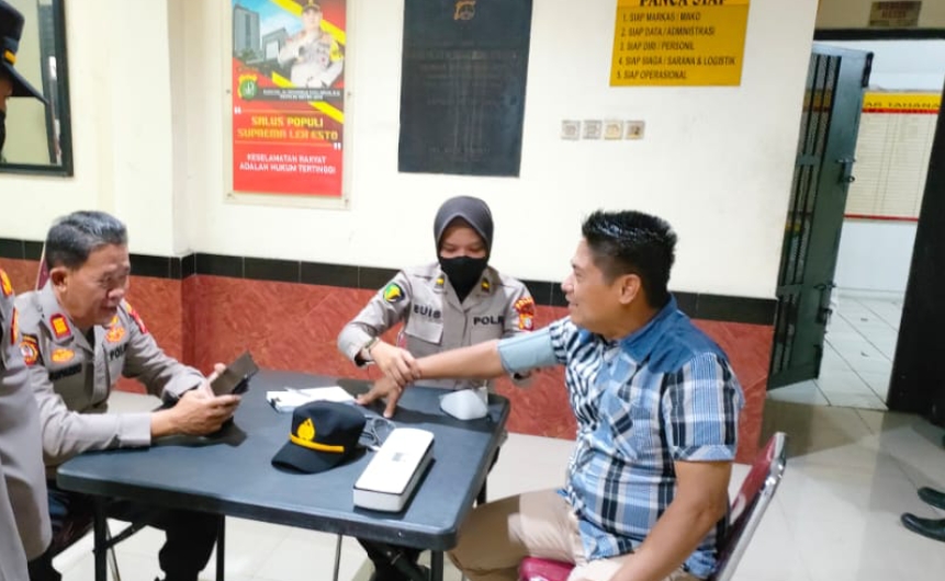 Sambut Hari Polwan, Urkes Polres JakBar Kunjungi Rutan Lakukan Pengecekan Kesehatan