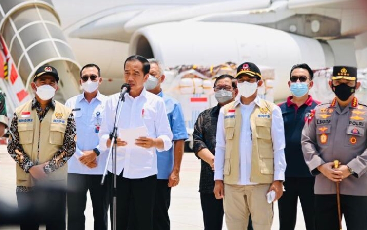 Banjir dan Tanah Longsong di Pakistan, Presiden Kirim Bantuan Kemanusiaan