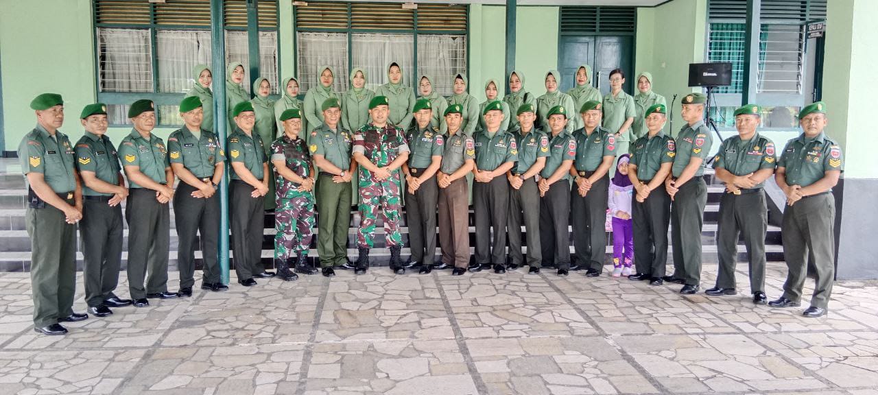 Pimpin Upacara Korps Raport, Dandim 1405 Letkol Agung : Kenaikan Pangkat Harus Barengan Rasa Tanggung Jawab