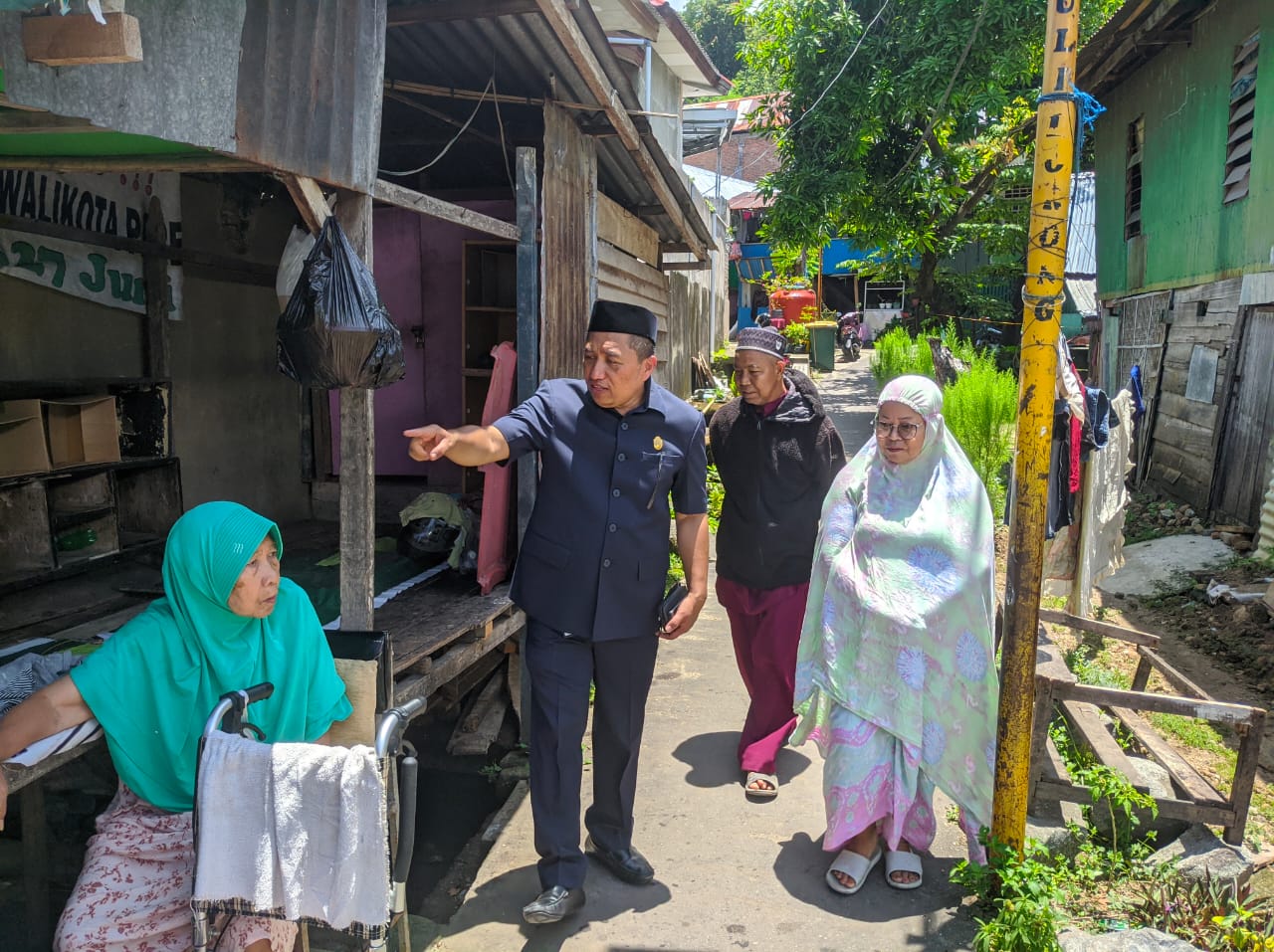 Legislator Gerindra Kamaluddin Kadir Wujudkan Aspirasi Warga, Perbaikan Lorong dan Drainase