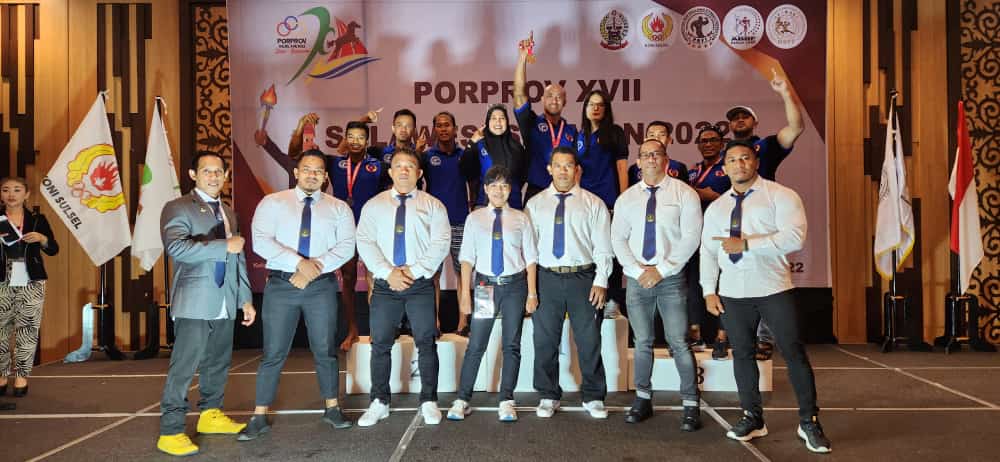 Cabor Binaraga dan Fitnes Parepare Juara Umum di Eksebisi Porprov Sulsel ke-17