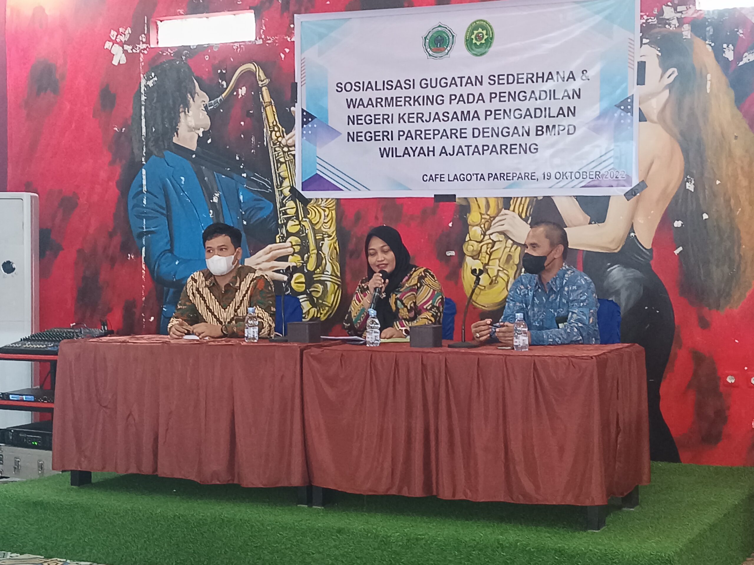 BMPD Ajatappareng Kerja Sama PN Parepare Sosialisasi Gugatan Sederhana dan Waarmerking
