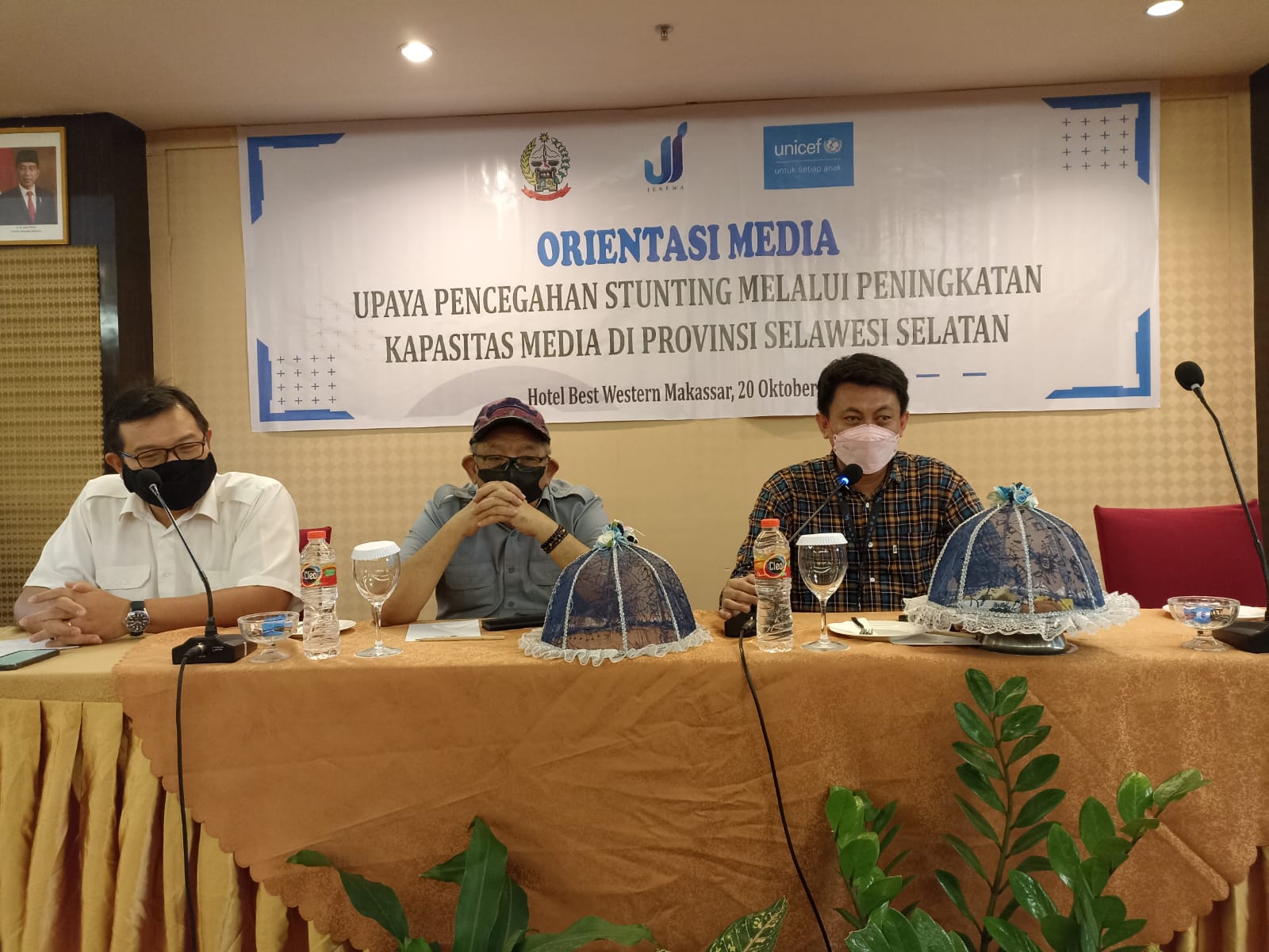Jenewa Bersama UNICEF Ajak Media di Sulsel Berperan Cegah Stunting 