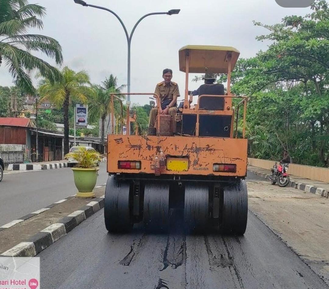 Pemkot Parepare Lakukan Perbaikan di Jalan Mattirotasi