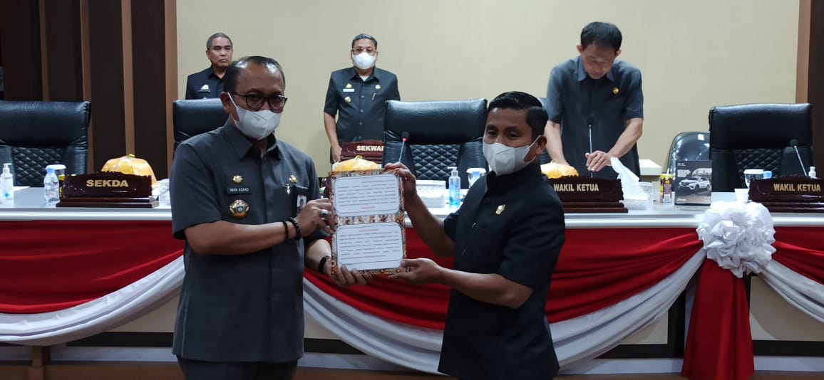 DPRD Gelar Paripurna Penyerahan KUA-PPAS Tahun 2023