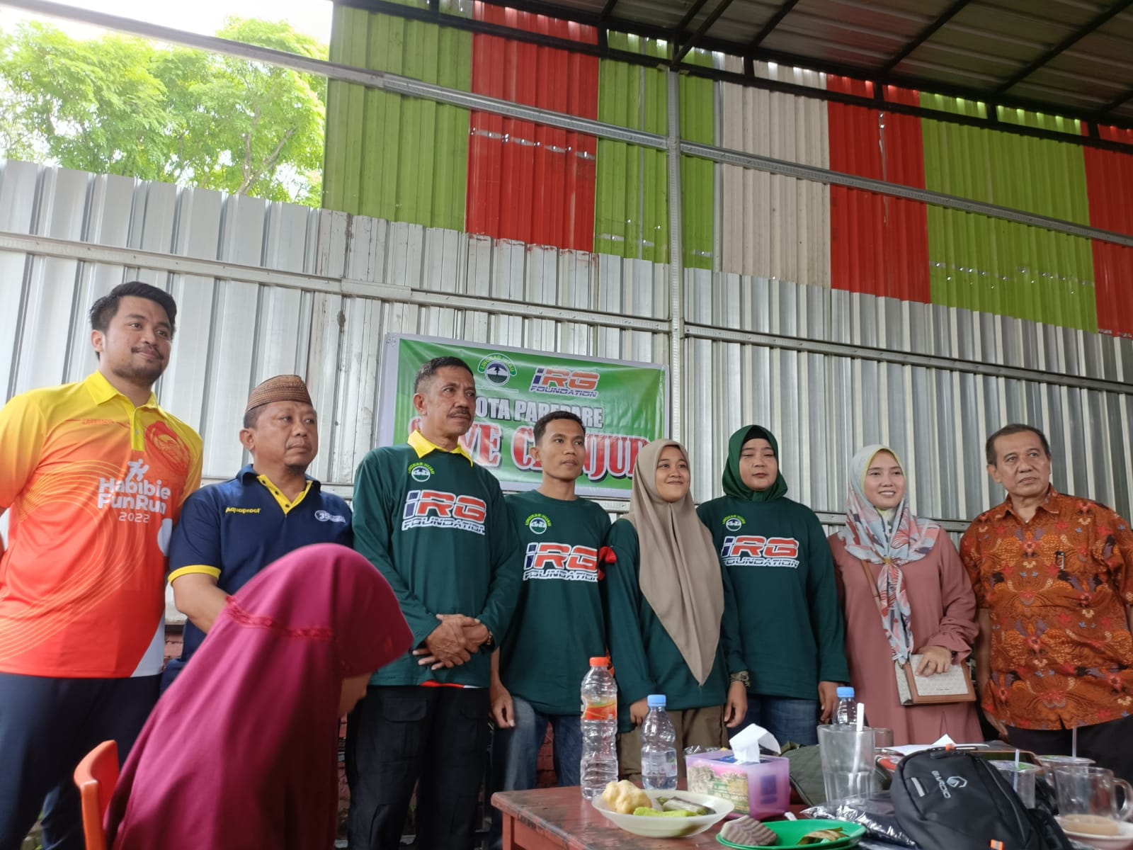 Lingkar Hijau Parepare Kolaborasi IRG Foudation Berangkatkan Relawan ke Cianjur