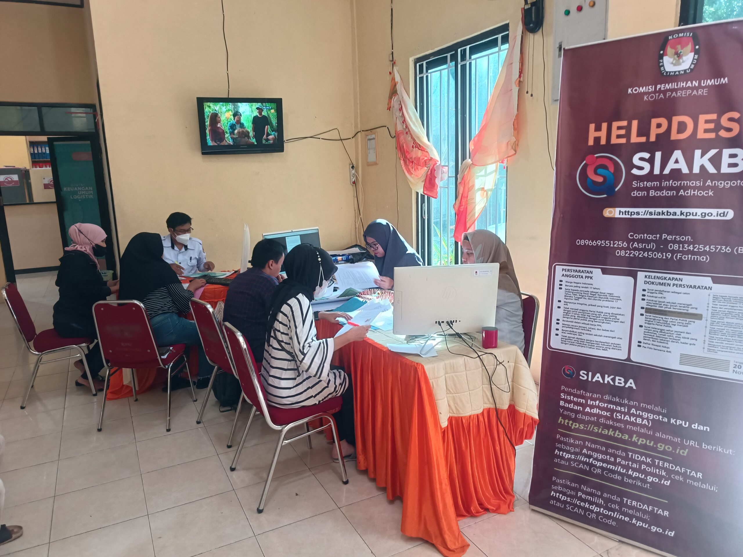 Warga Antusias Daftar Jadi PPK di KPU Parepare, Tembus 111 Pelamar