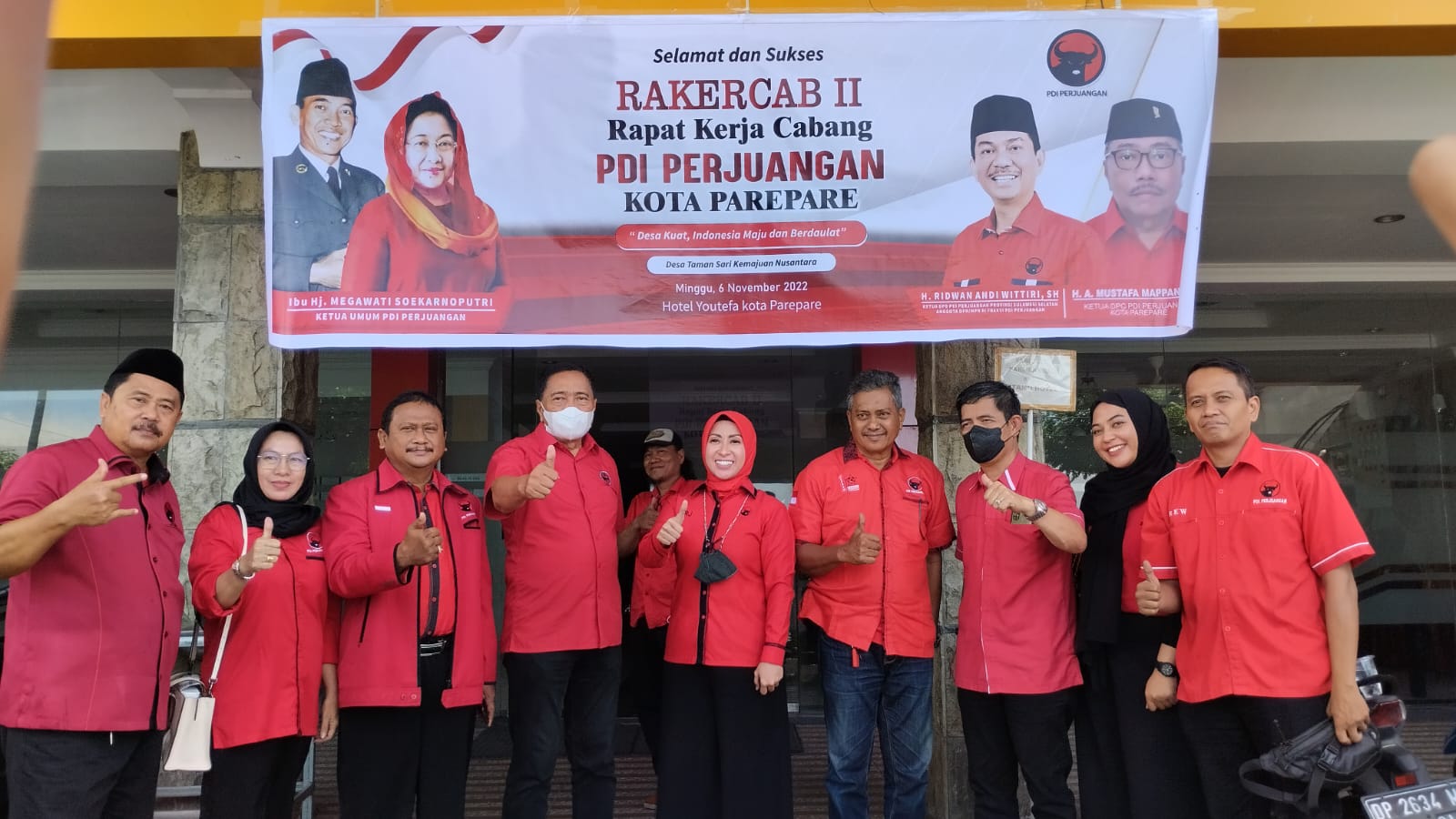 Rakercab, PDIP Parepare Matangkan Persiapan Jelang Pemilu 2024