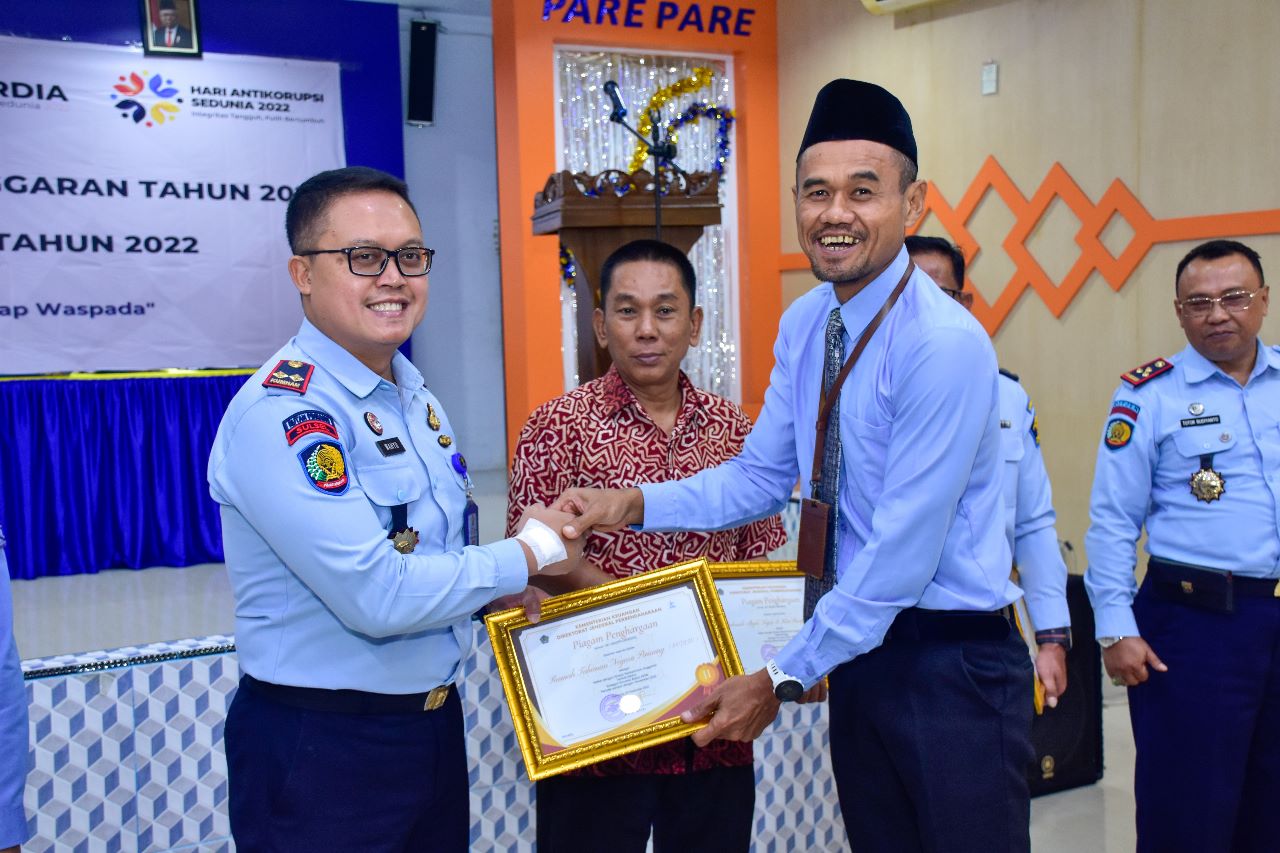 Rutan Pinrang Terbaik Kedua Indeks Kinerja Pelaksanaan Anggaran 
