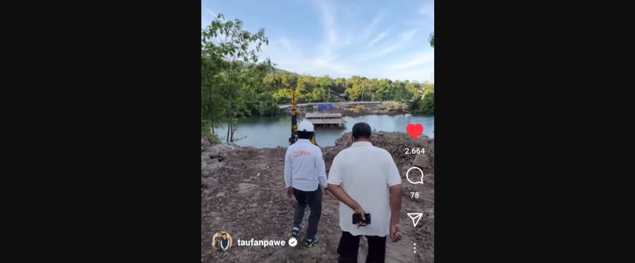 Plt Kadis PUPR Parepare Dampingi Taufan Pawe Tinjau Progres Pembangunan Infrastruktur di Parepare