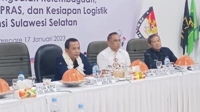 Sekjen KPU RI Berkunjung di Parepare, Pastikan Kesiapan Sarpras Jelang Pemilu