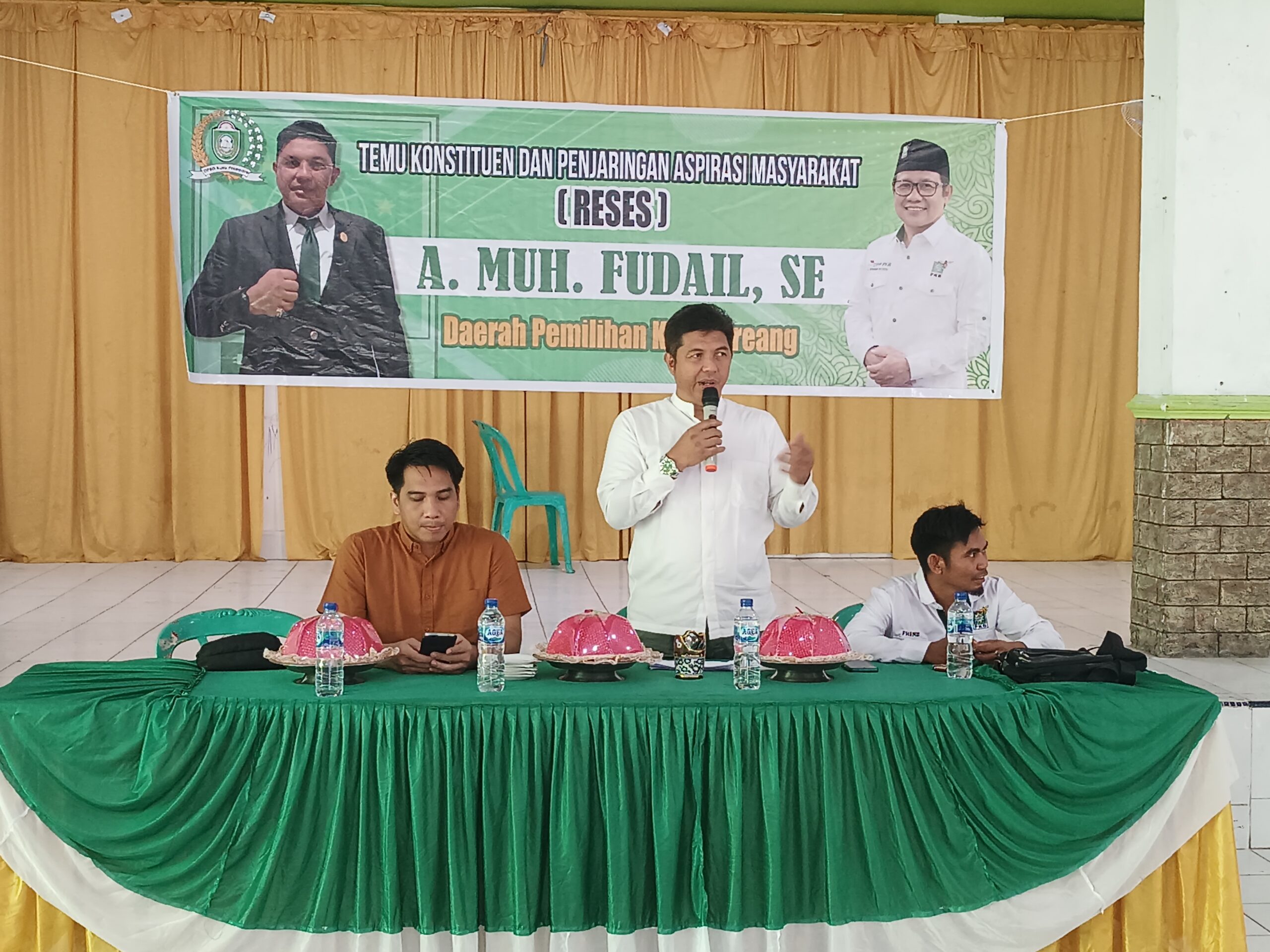 Temu Konstituen, Legislator PKB Parepare Andi Fudail Hadirkan Perwakilan BPJS Kesehatan