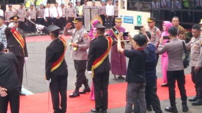 Kapolres Soppeng Resmi Berganti, Tangis Haru Personel Warnai Pisah Sambut