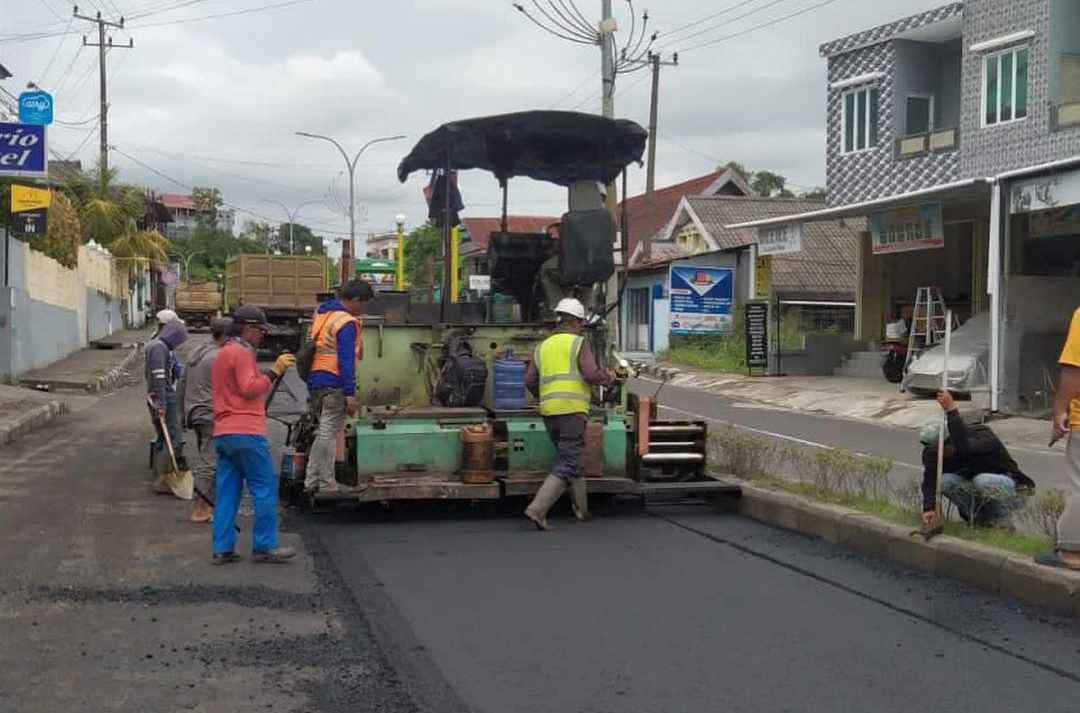 Pemkot Parepare Terus Lakukan Perbaikan Ruas Jalan Jenderal Sudirman
