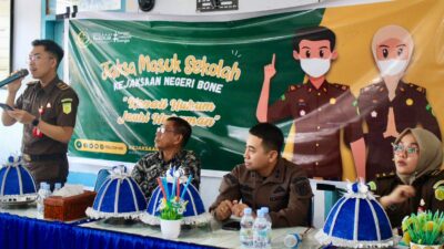 Edukasi Pelajar Melek Hukum, Kejari Bone Gelar Penyuluhan di SMA 2