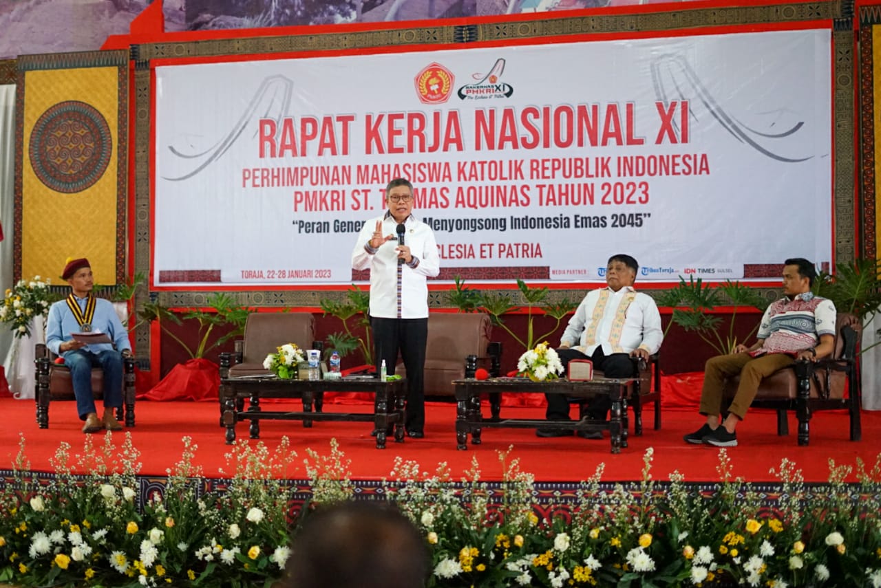 Wamendag Jerry Sambuaga Buka Rakornas PMKRI di Toraja, Taufan Pawe Hadir Jadi Narasumber