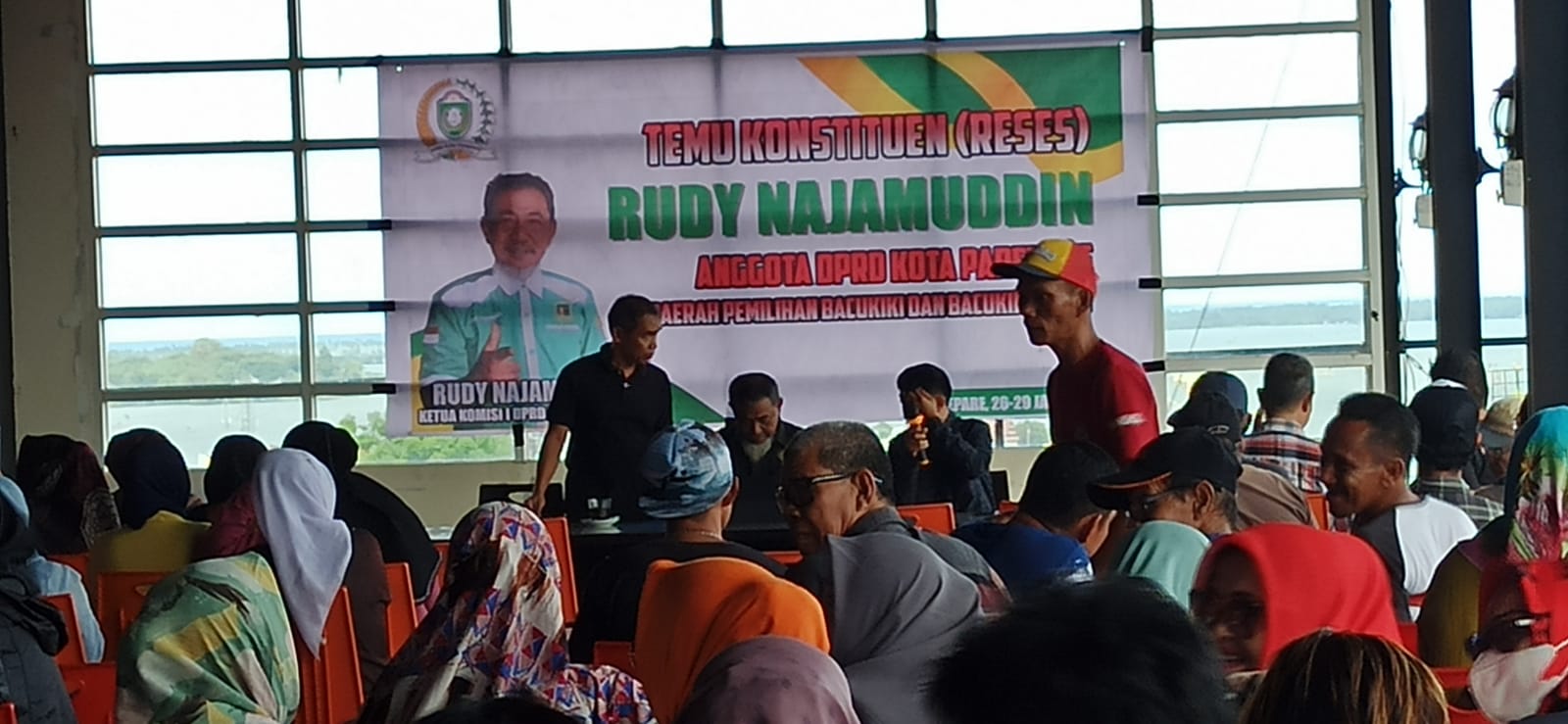 Ketua Komisi I DPRD Parepare Rudy Najamuddin Jaring Aspirasi Warga Bacukiki dan Bacukiki Barat