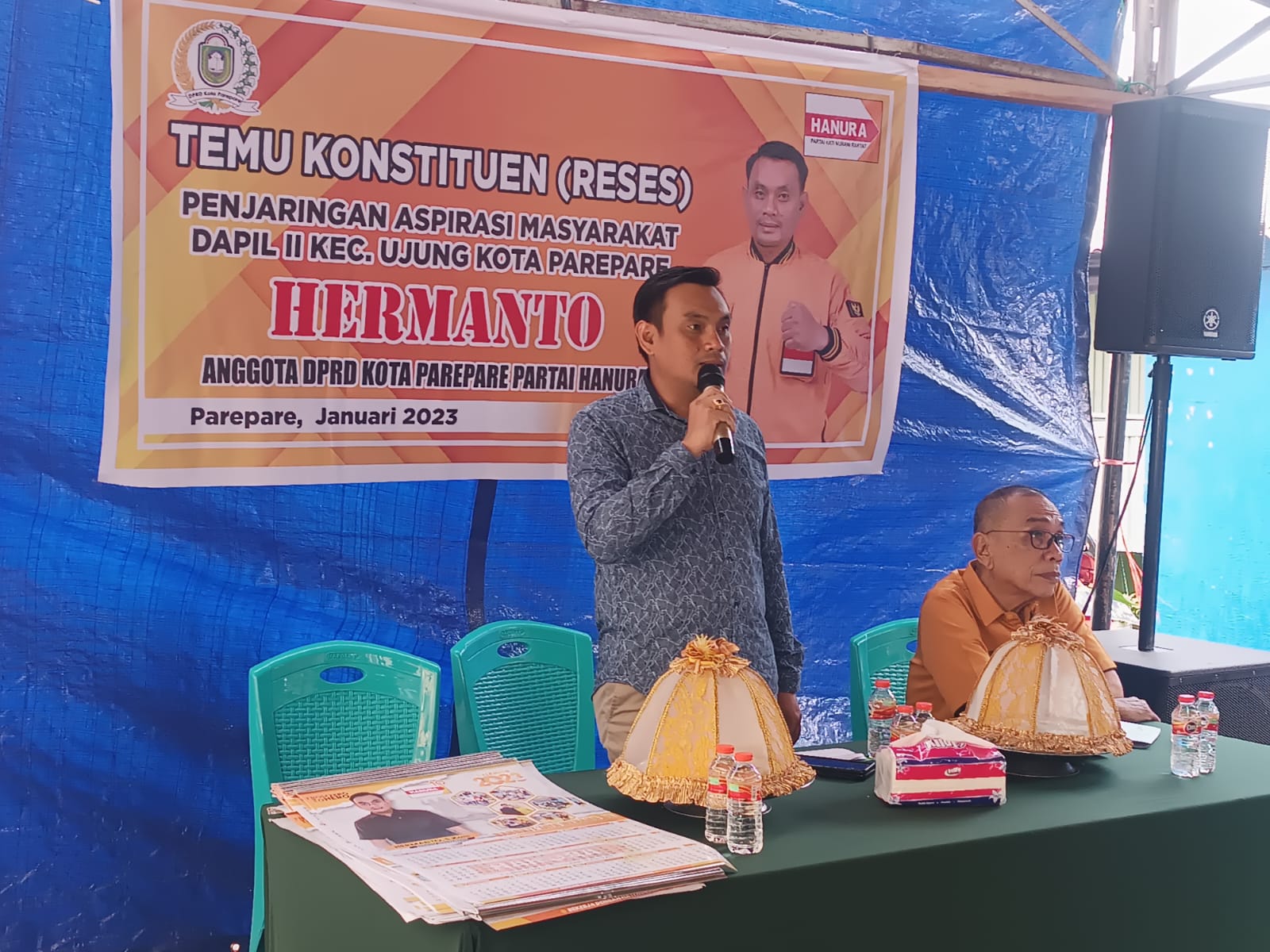Temu Konstituen, Legislator Hanura Parepare Hermanto Siap Kawal Aspirasi Warga Hingga Terealisasi