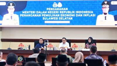 Wawali Pangerang Rahim Hadiri Pengarahan Mendagri Terkait Penanganan Inflasi