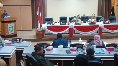 Wawali Pangerang Rahim Serahkan Rancangan Pagu Indikatif Wilayah Tahun Anggaran 2024