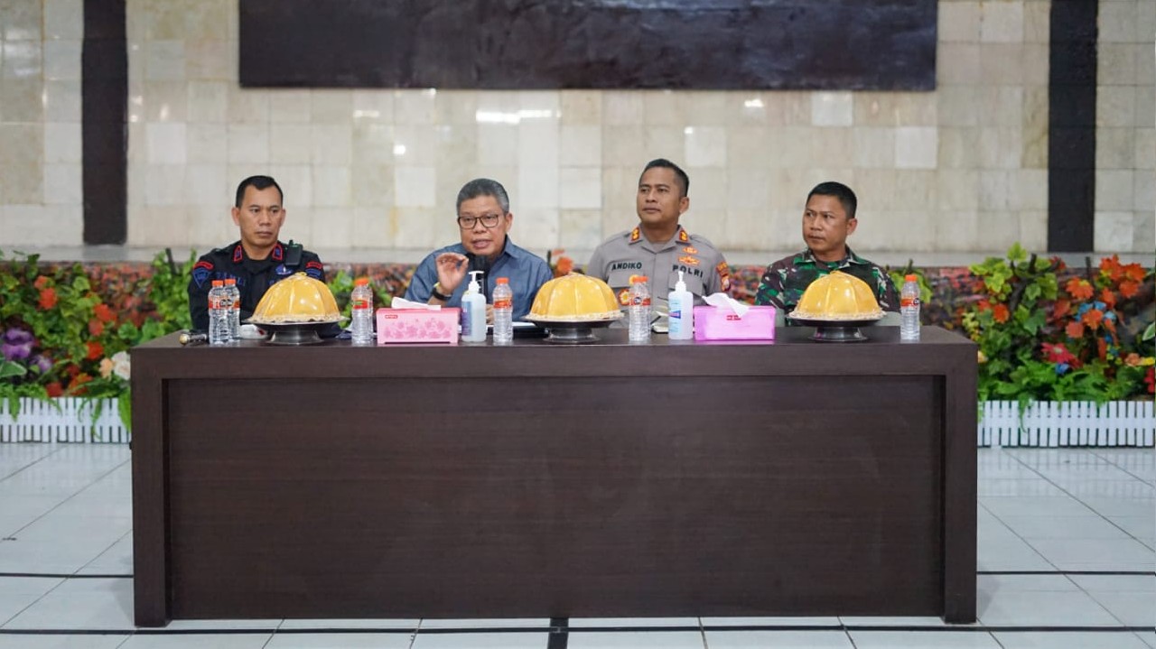 Wali Kota Parepare Taufan Pawe dan Polres Bahas Laga PSM Vs RANS