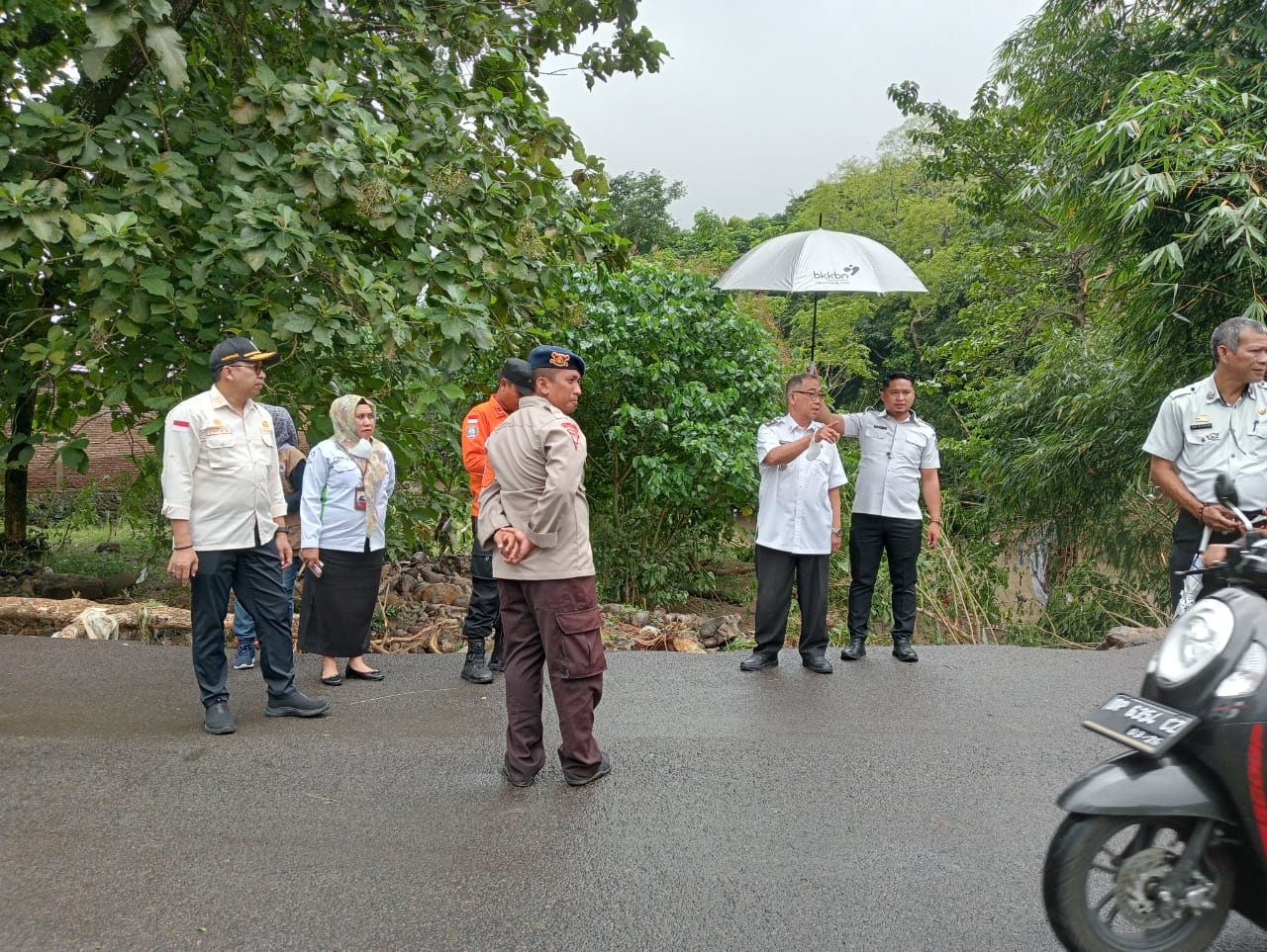Wawali Pangerang Rahim Tinjau Kondisi Dua Jembatan di Parepare Rusak Akibat Banjir