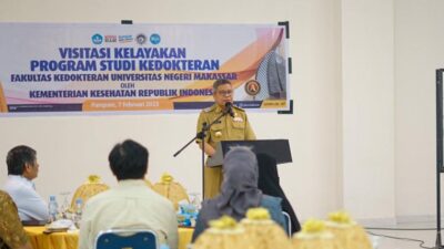 Taufan Pawe Hadiri Visitasi Kelayakan Prodi Kedokteran UNM