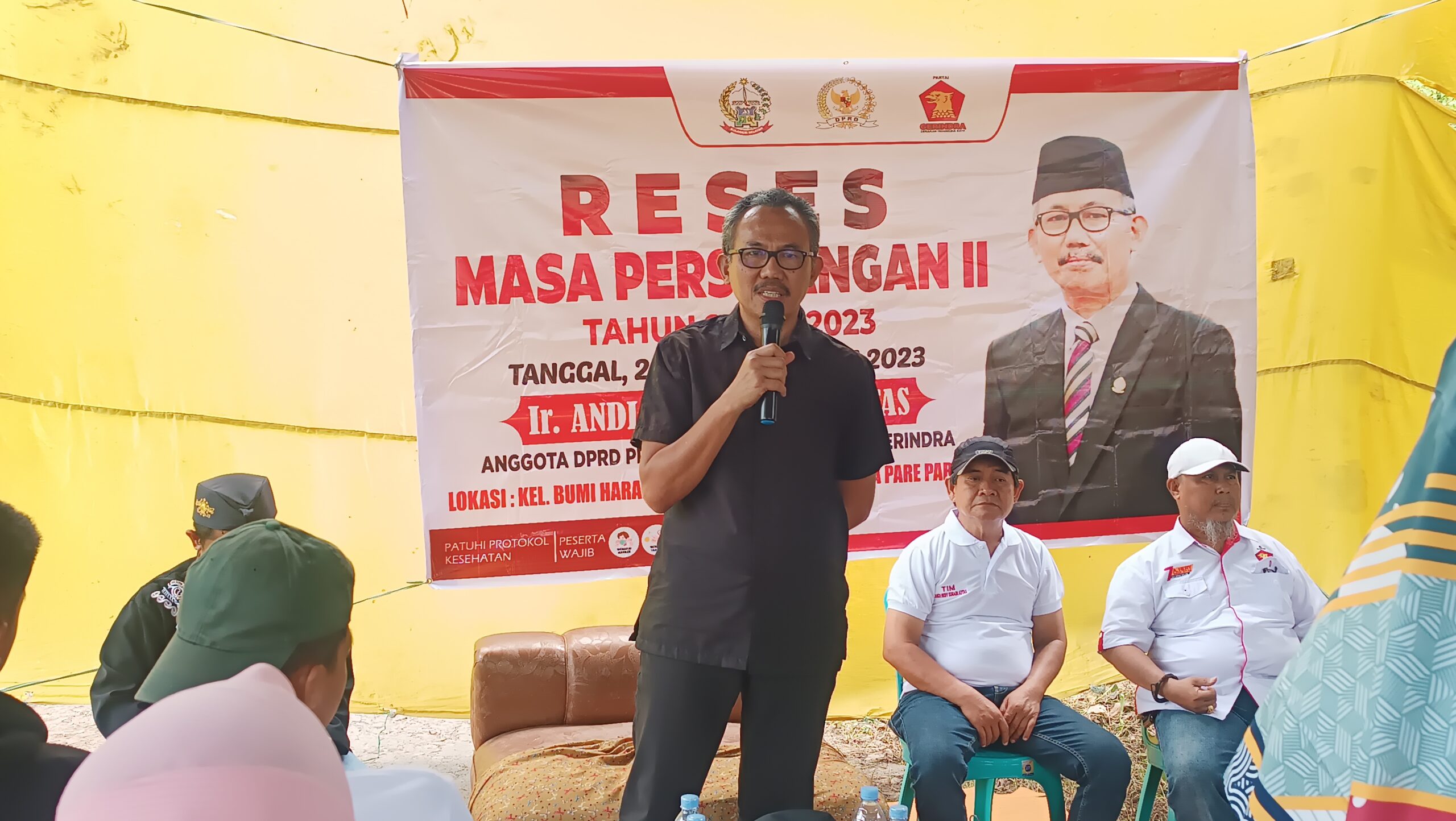 Reses di Parepare, Legislator Gerindra Sulsel Andi Hery Suhari Attas Siap Kawal Aspirasi Warga