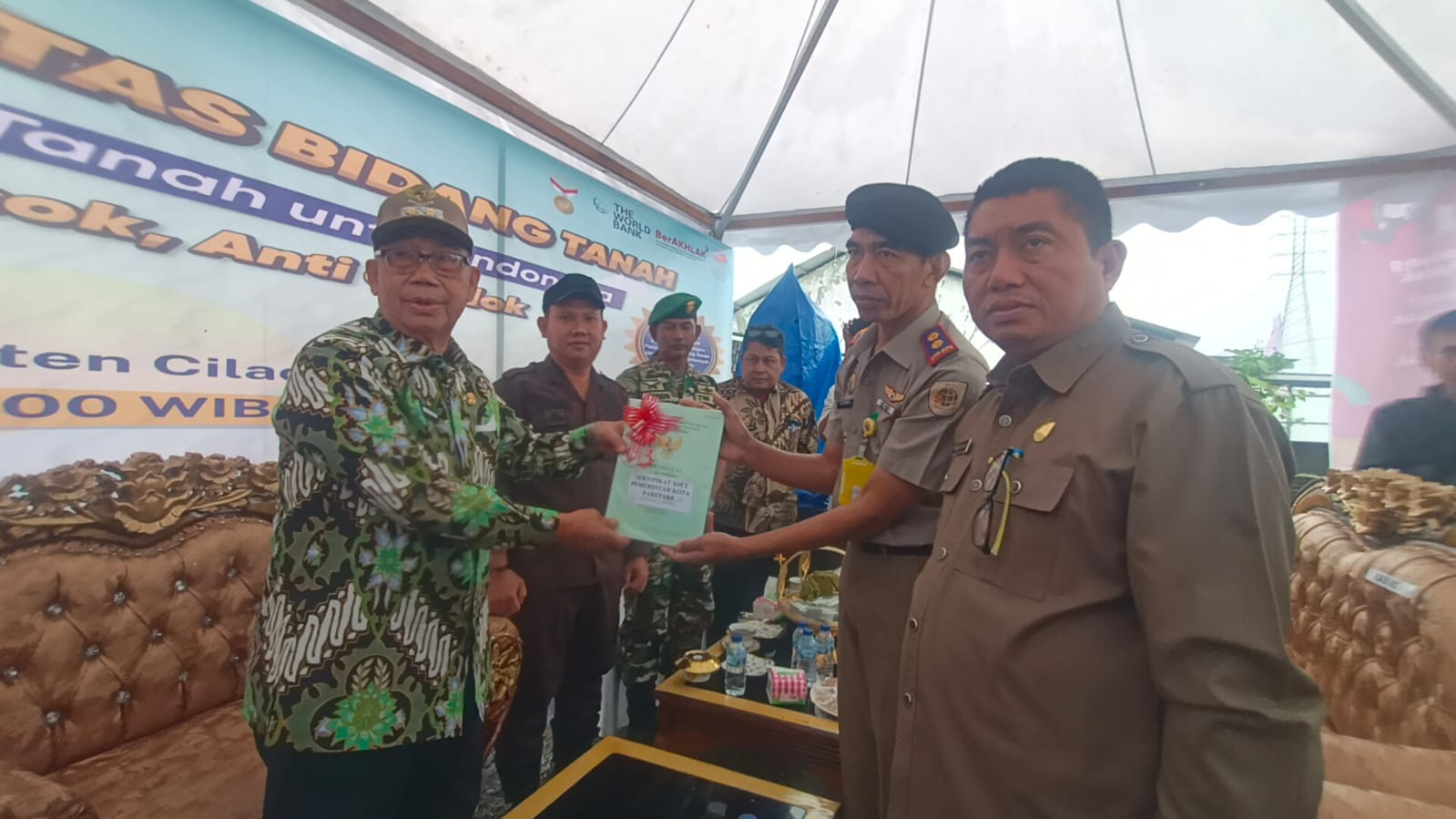 Hadiri Gema Patas BPN, Wawali Parepare Pangerang Rahim Sampaikan Apresiasi