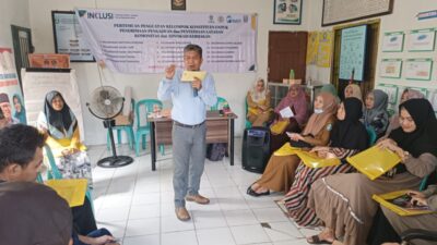 Sasar 15 Kelurahan, INKLUSI-BaKTI dan YLP2EM Parepare Gelar Penguatan Kelompok Konstituen