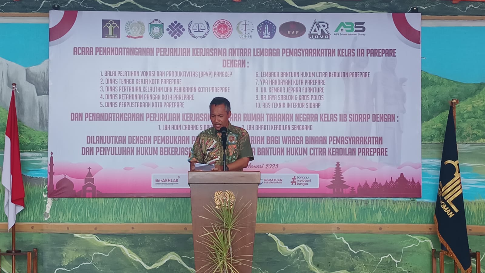 Pemkot Parepare Apresiasi Kerjasama Lapas Kelas IIA dengan 10 Lembaga 