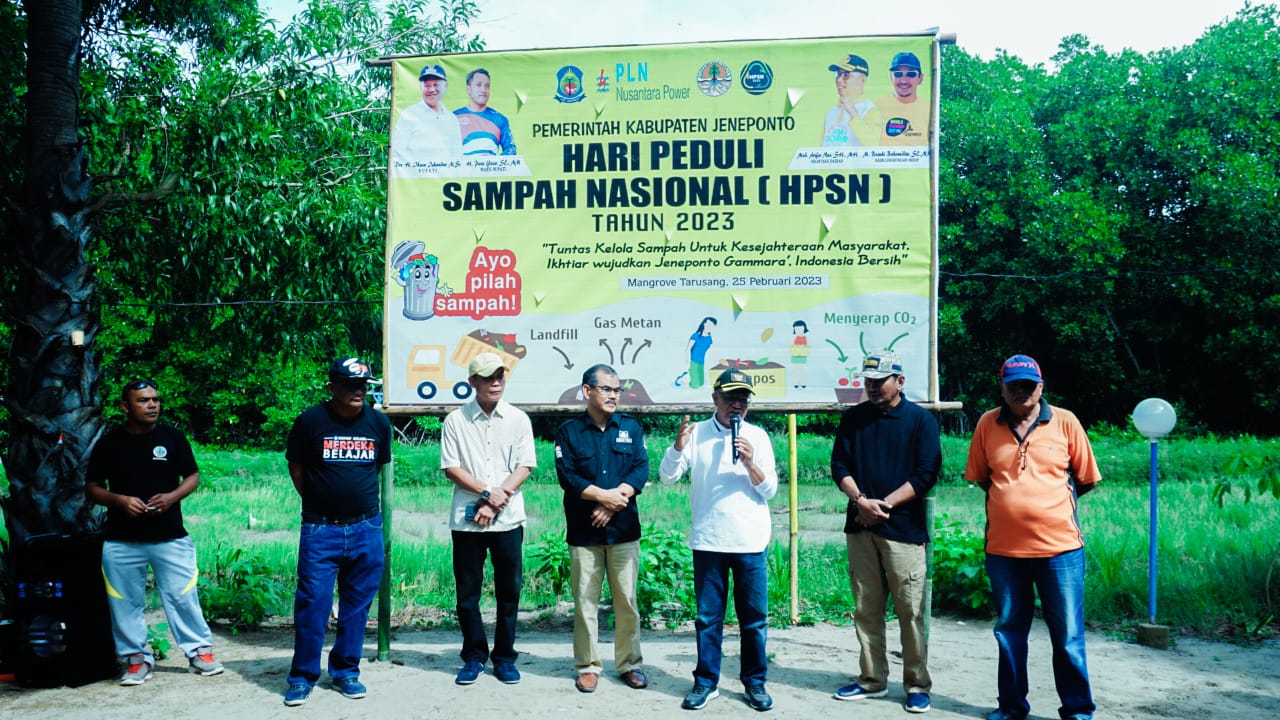Bupati Jeneponto Semarakkan Hari Peduli Sampah Nasional