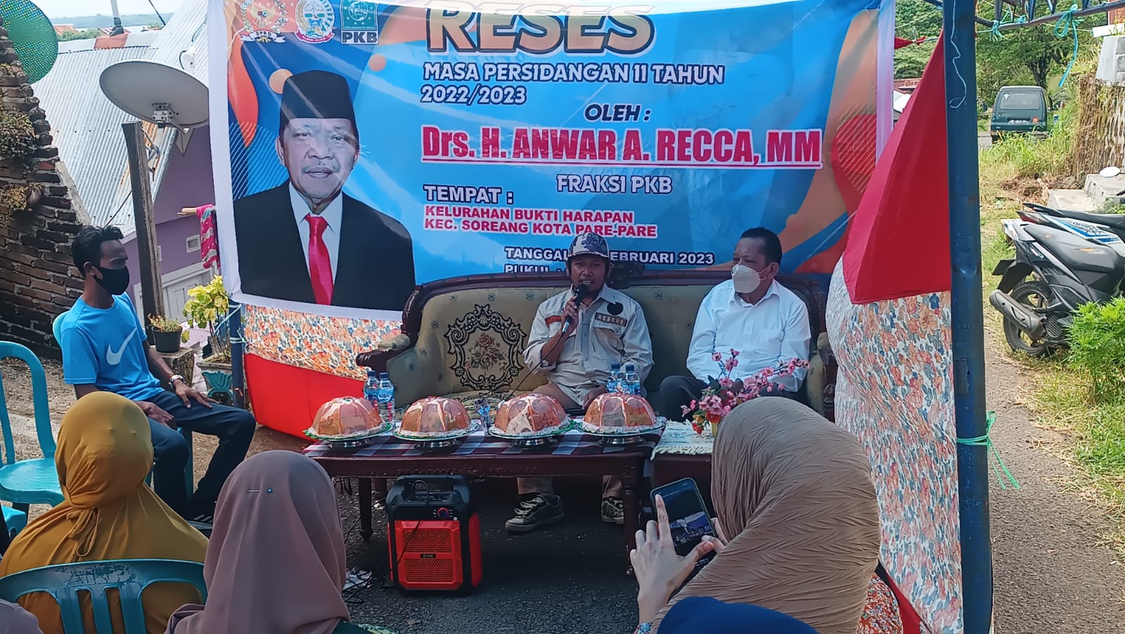 Legislator PKB Sulsel Anwar Andi Recca Jaring Aspirasi Warga Parepare