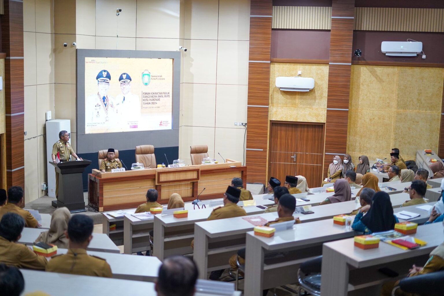 Wali Kota Parepare Buka Forum Konsultasi Publik Rancangan Awal RKPD Tahun 2024