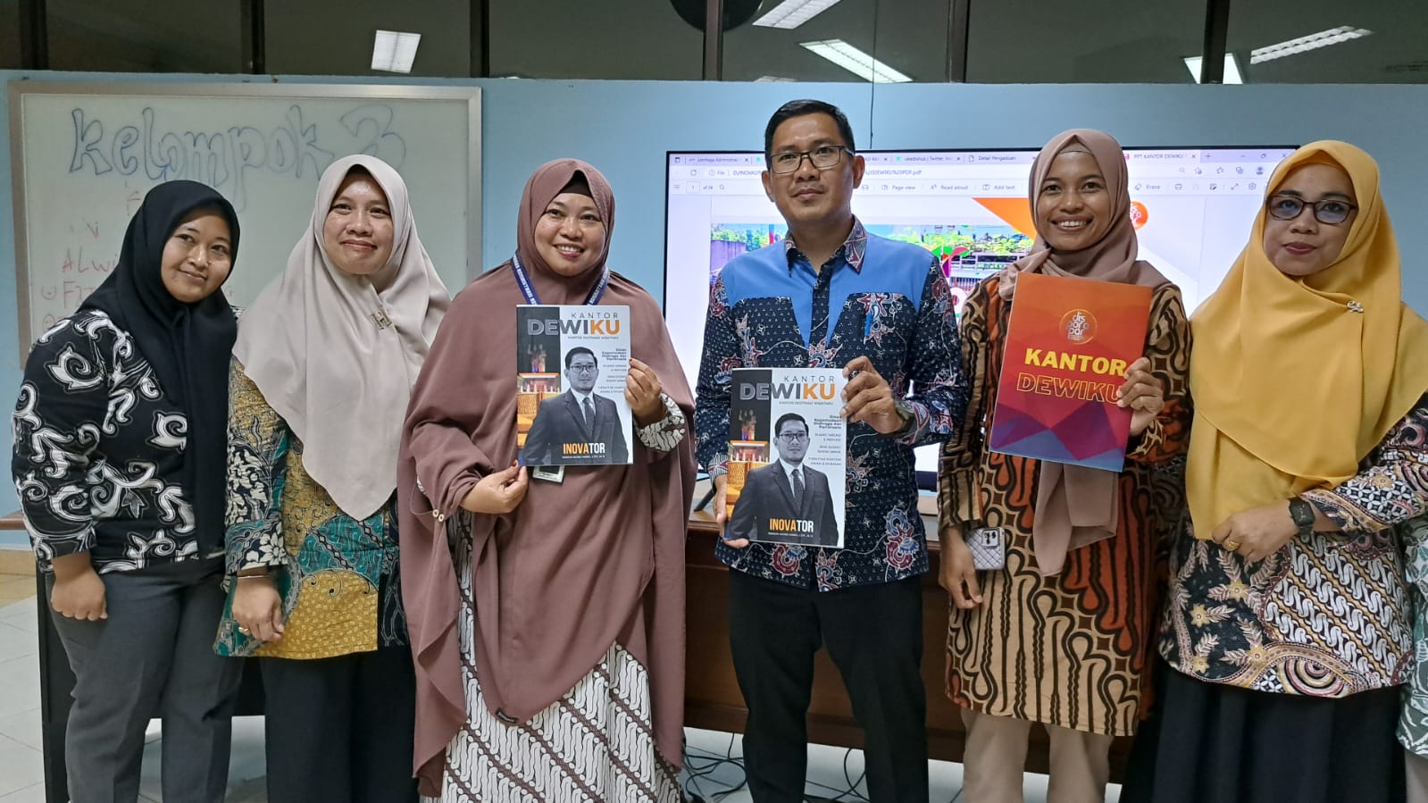 Inovasi Kantor DEWIKU Disporapar Parepare Dapat Pengakuan Tim Penguji