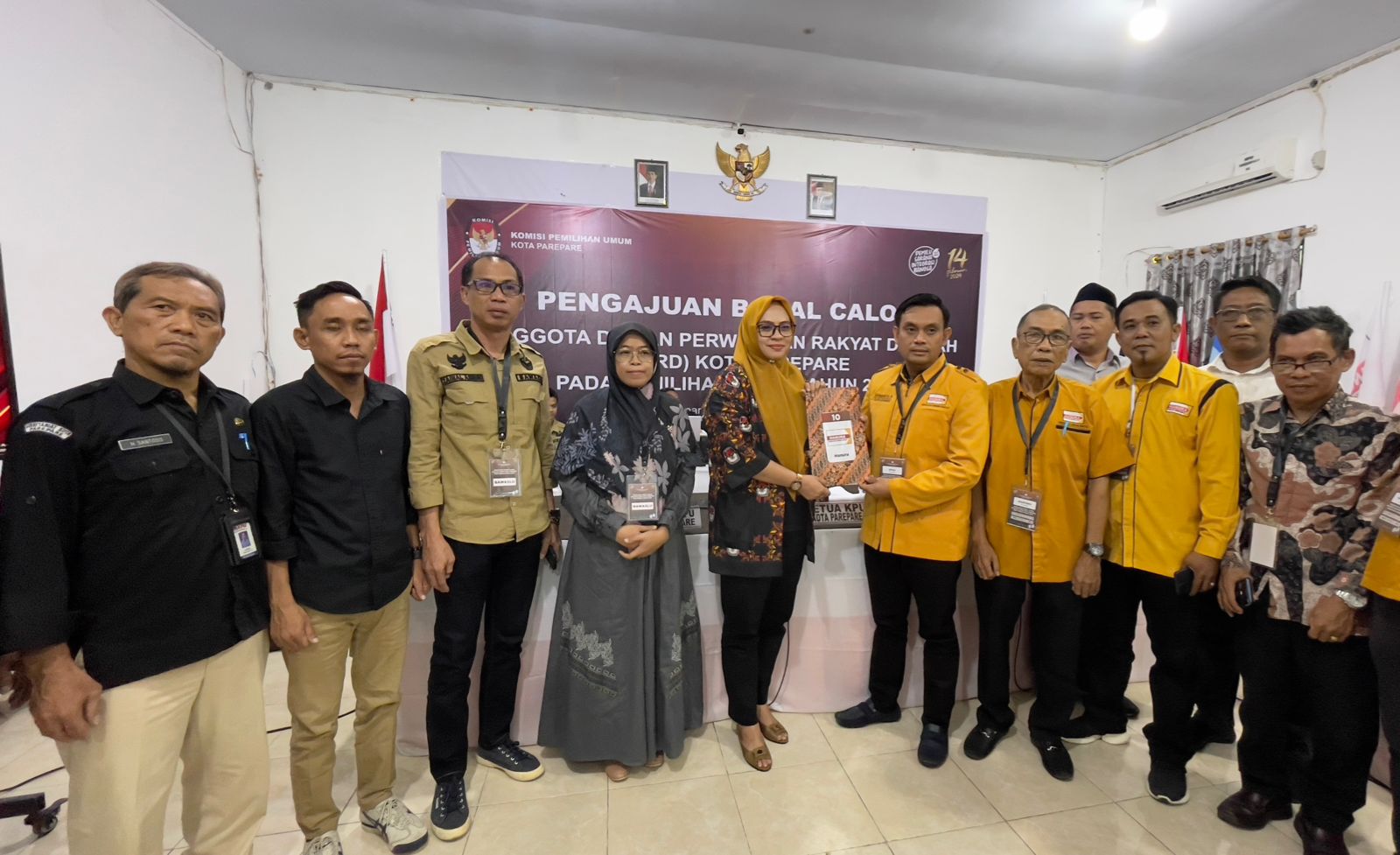 Berkas Bacaleg Dinyatakan Lengkap, DPC Partai Hanura Optimis Raih Tiga Kursi