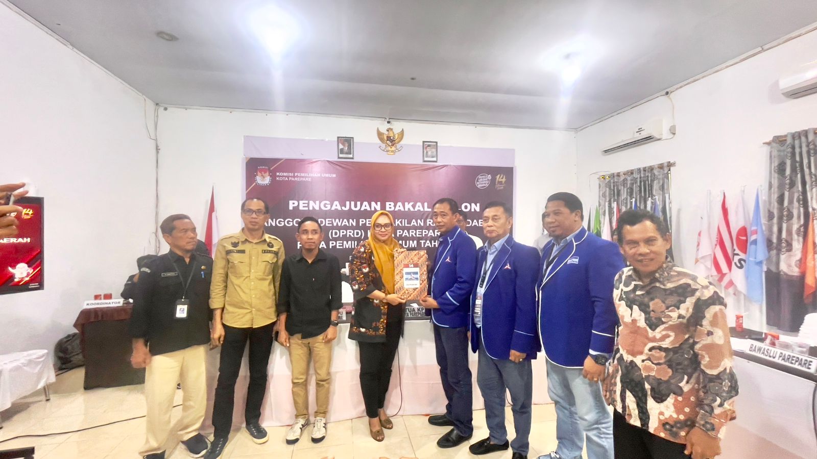 Berkas Bacaleg Demokrat Dinyatakan Lengkap, Rahmat Sjamsu Alam Optimis Raih Kursi Disetiap Dapil