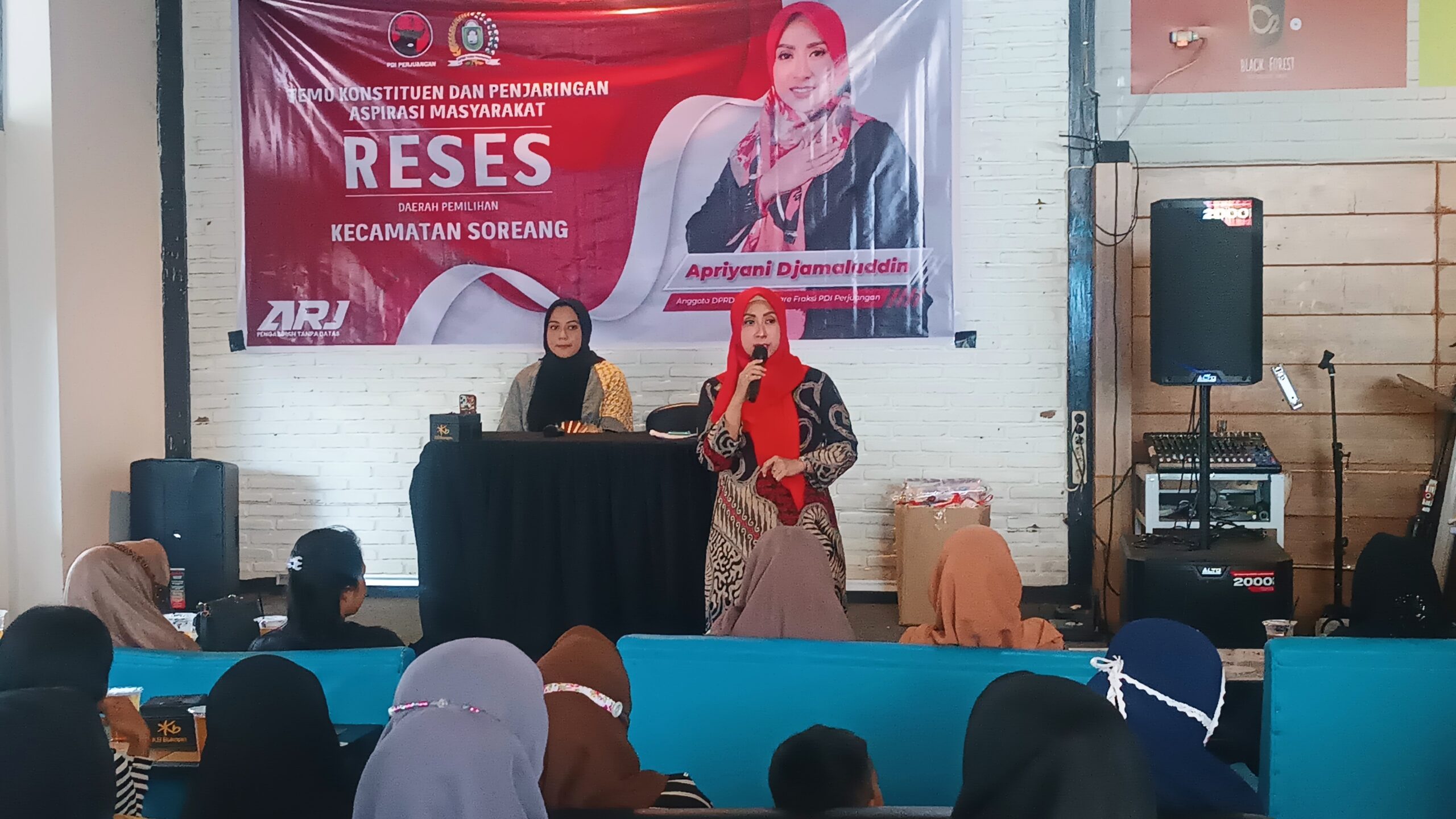 Apriyani Djamaluddin Temu Konstituen, Minta Warga Soreang Tak Sungkan Sampaikan Aspirasi